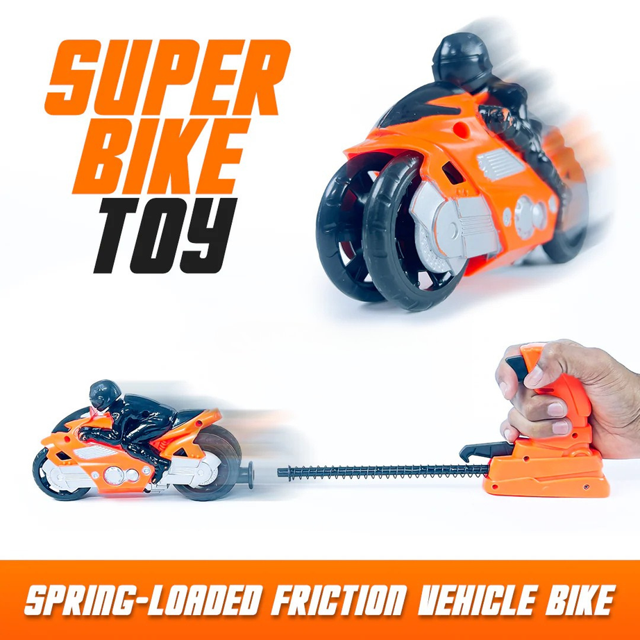 Launcher Bike Toy | High-Speed Motorbike with Powerful Launcher | Racing Fun for Kids