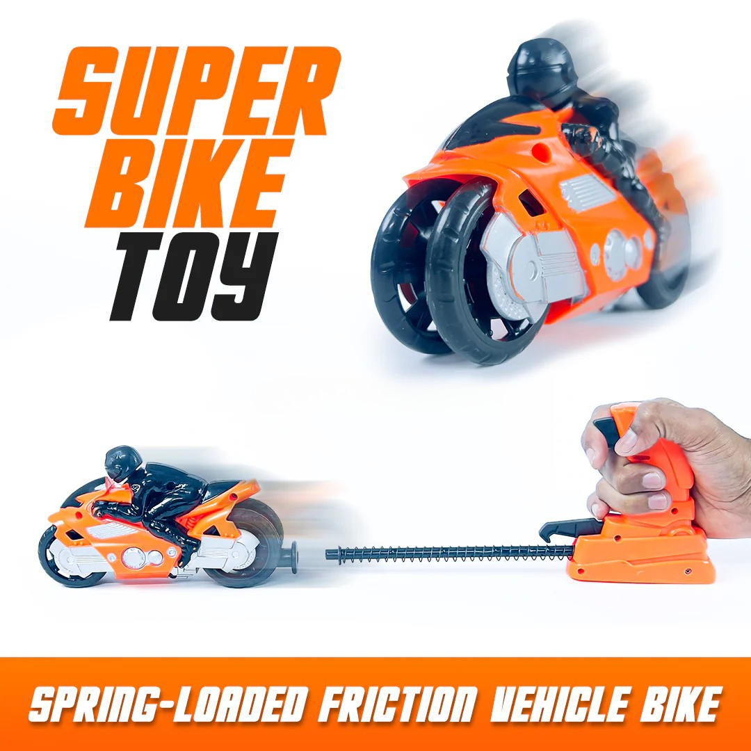 Launcher Bike Toy | High-Speed Motorbike with Powerful Launcher | Racing Fun for Kids