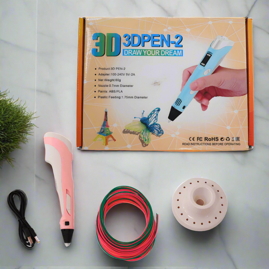3D Printing Pen for Kids, Draw Your Dream(Random Colour) - Kids Bestie
