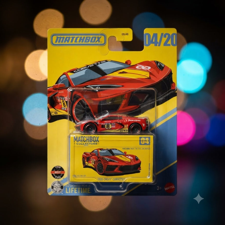 Matchbox Collectors 2020 Chevy Corvette C8 - Special Edition Die-Cast Model