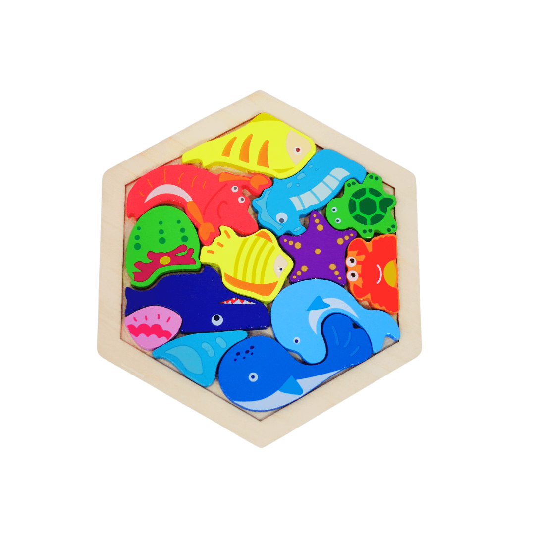 4 in 1 Best Combo of 4 Puzzles (Random design will be send) - Kids Bestie