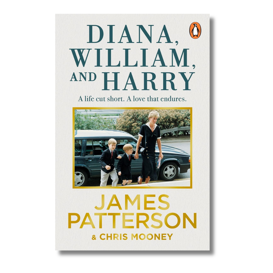 Diana, William, and Harry by James Patterson – Preloved Novel Edition | KidsBestie