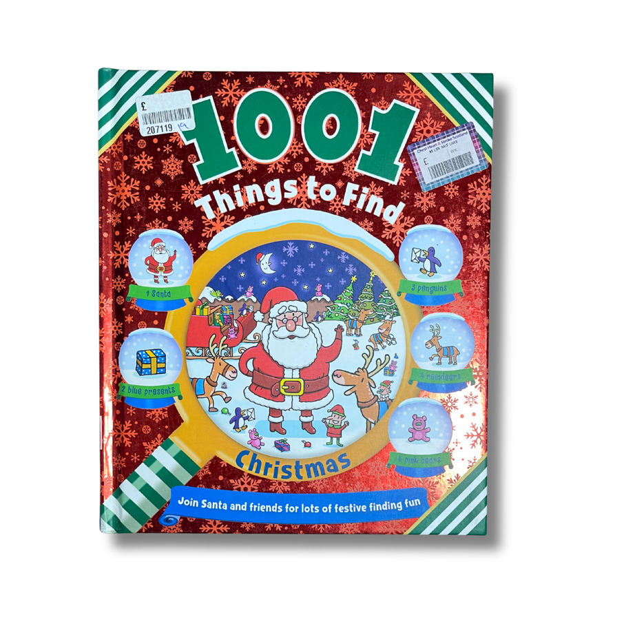 1001 THINGS TO FIND AT CHRISTMAS – Preloved Edition – KidsBestie | KB3656|