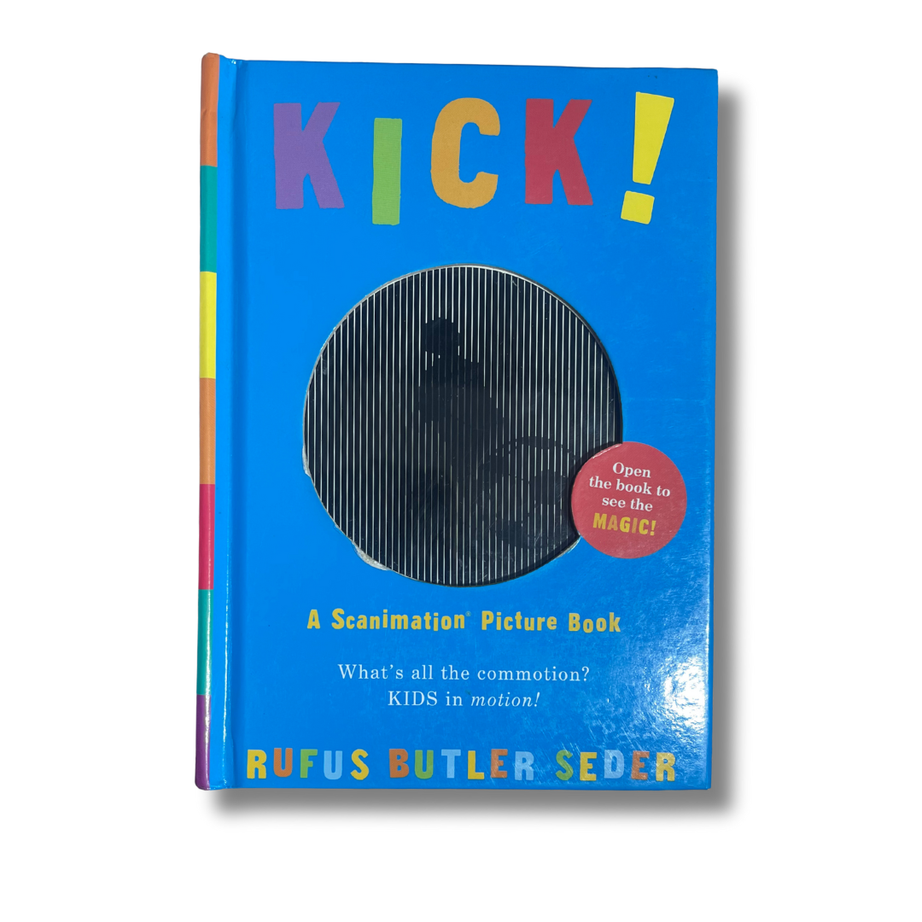 KICK A Scanimation  Picture book  Preloved Edition  KIDS BESTIE |KB2463