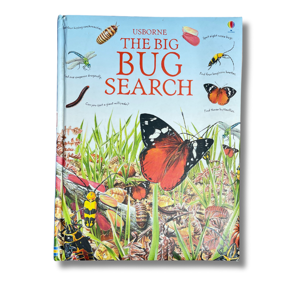 USBORNE THE BIG BUG SEARCH – Preloved Edition – KidsBestie  KB 3708