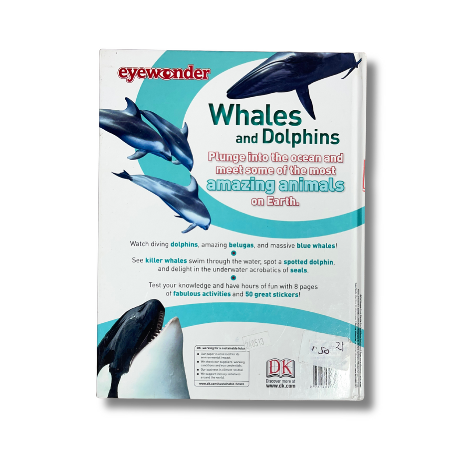 Whales and Dolphins – Preloved Edition   From the Eye Wonder Series  kids bestie | kb2997