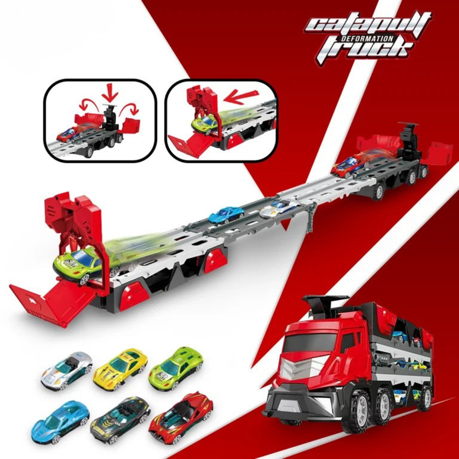 Catapult Deformation Truck | Transforming Launch Toy for Kids