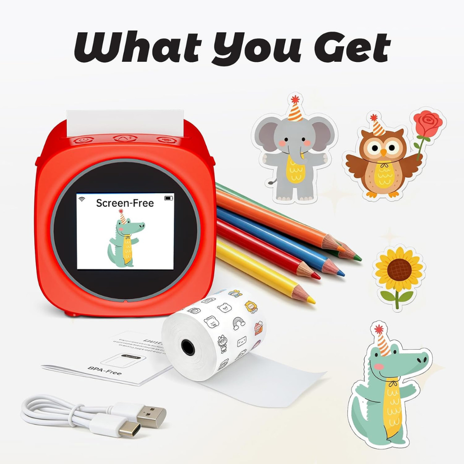 Voice-Controlled AI Printer for Kids | KB