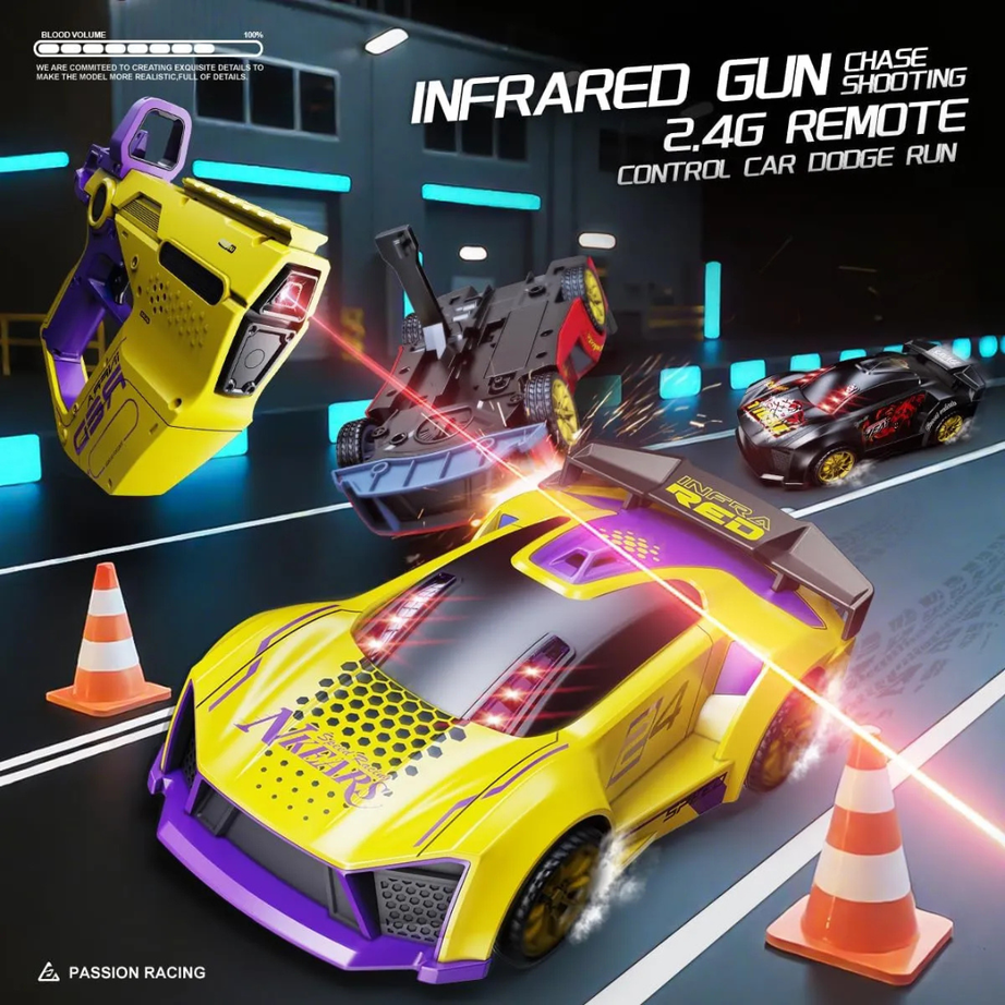 Spider Racing Spider Super Racing Car with Infrared Gun| KidsBestie – Kids Bestie