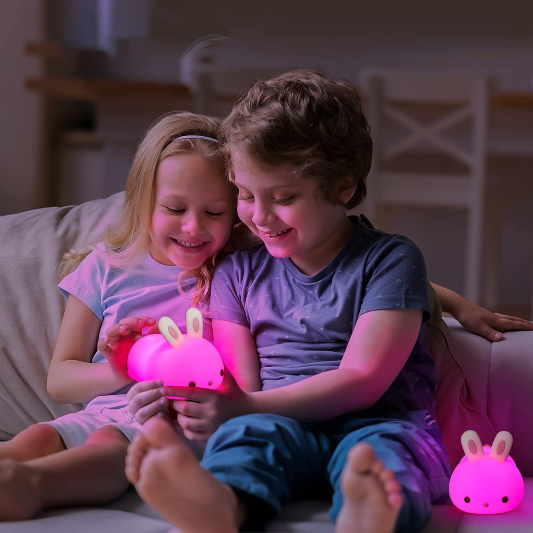 Sleeping Rabbit Night Lamp for Bedroom