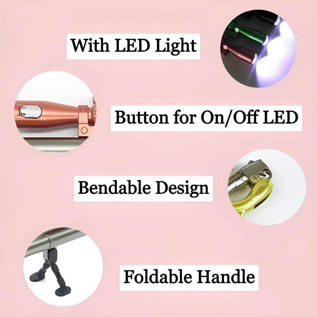 Pack of 1 Gun Pen with Torch | Multi-Function Pocket Penlight & Writing Tool