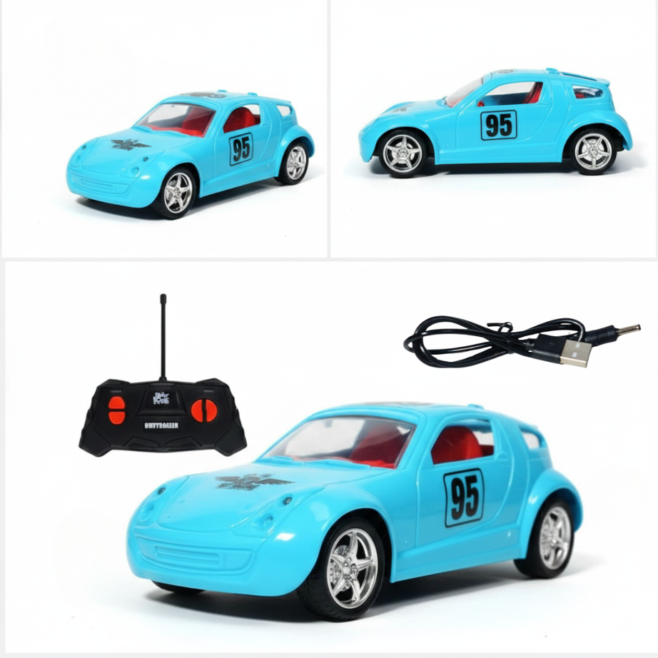 Bolide – The Ultimate Racer | Rechargeable RC Car | KidsBestie (Random Colours)