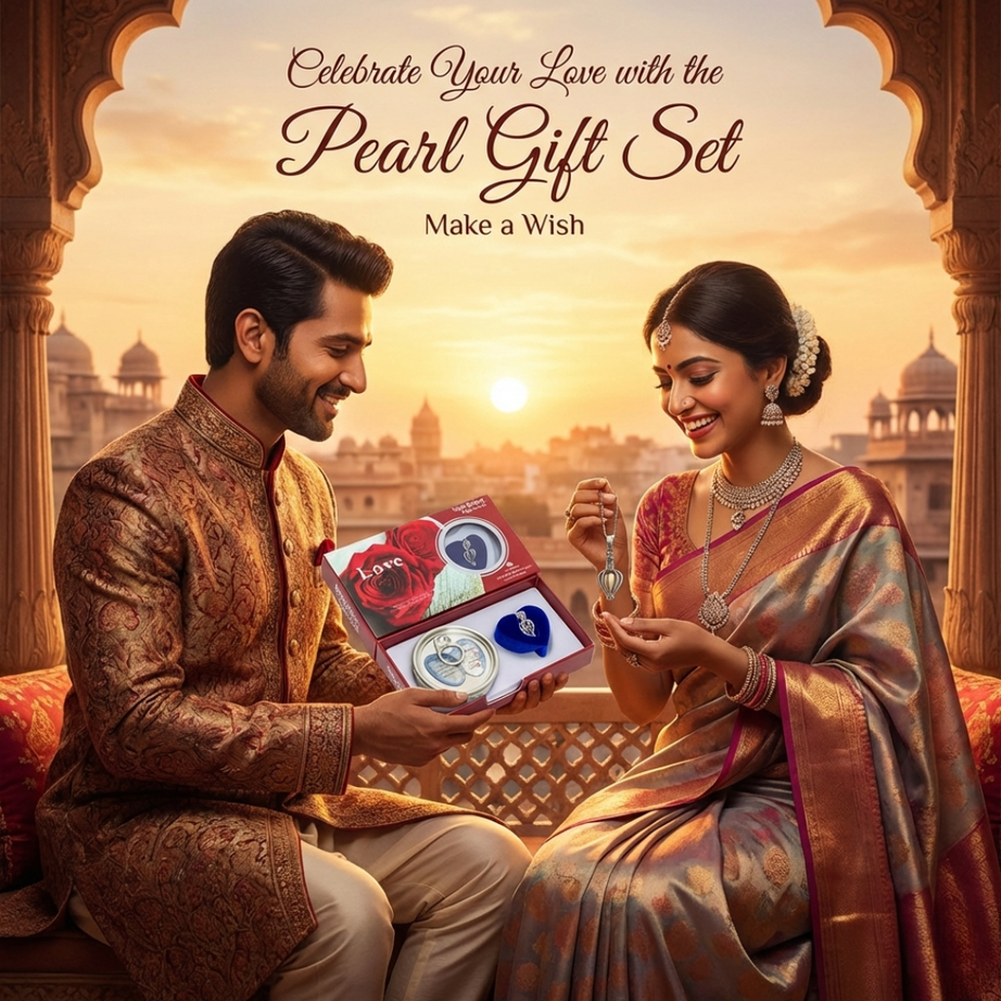 Pearl Gift Set – Make a Wish | Valentines day Gift