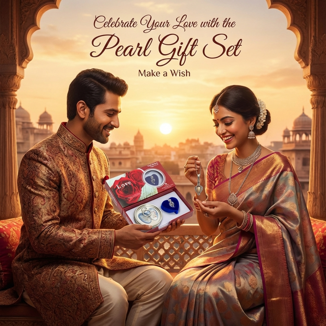 Pearl Gift Set – Make a Wish | Valentines day Gift