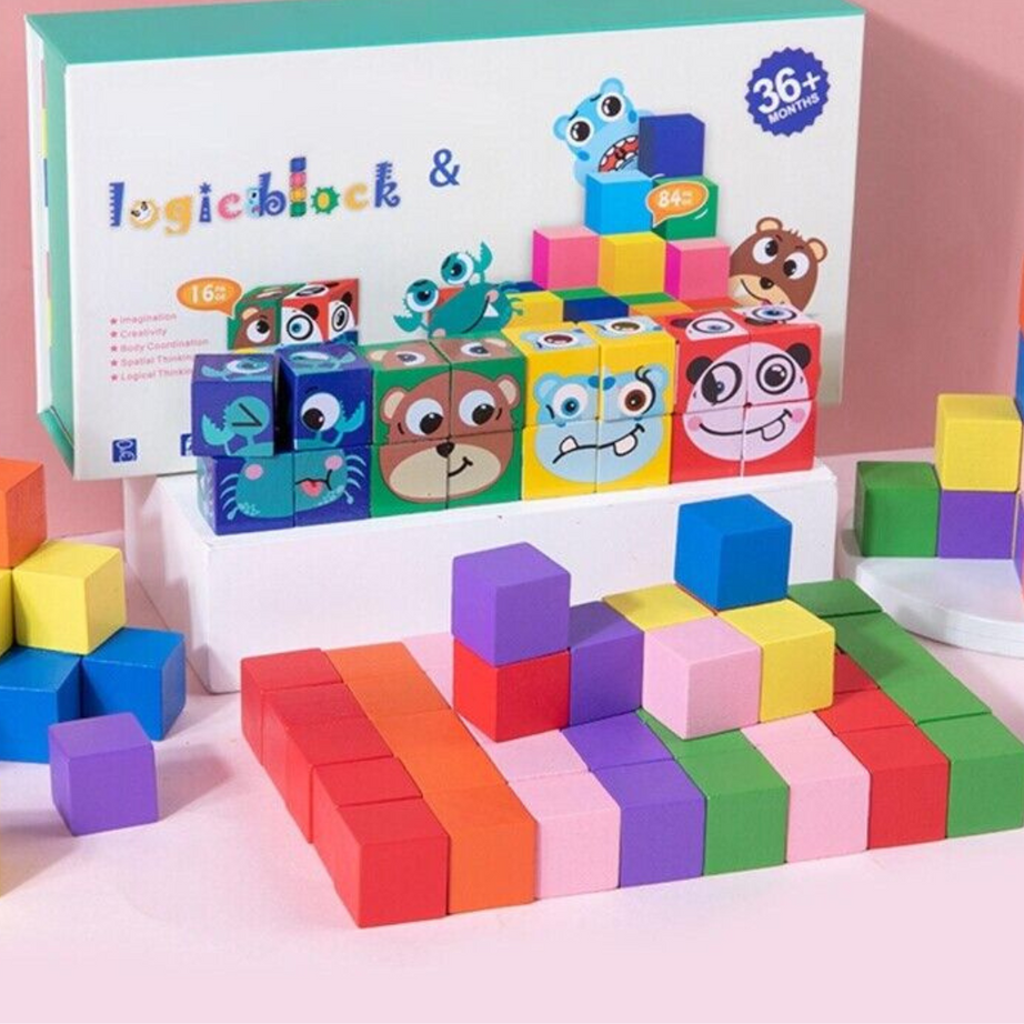 Rubik's Cube Logic Block – KidsBestie Exclusive