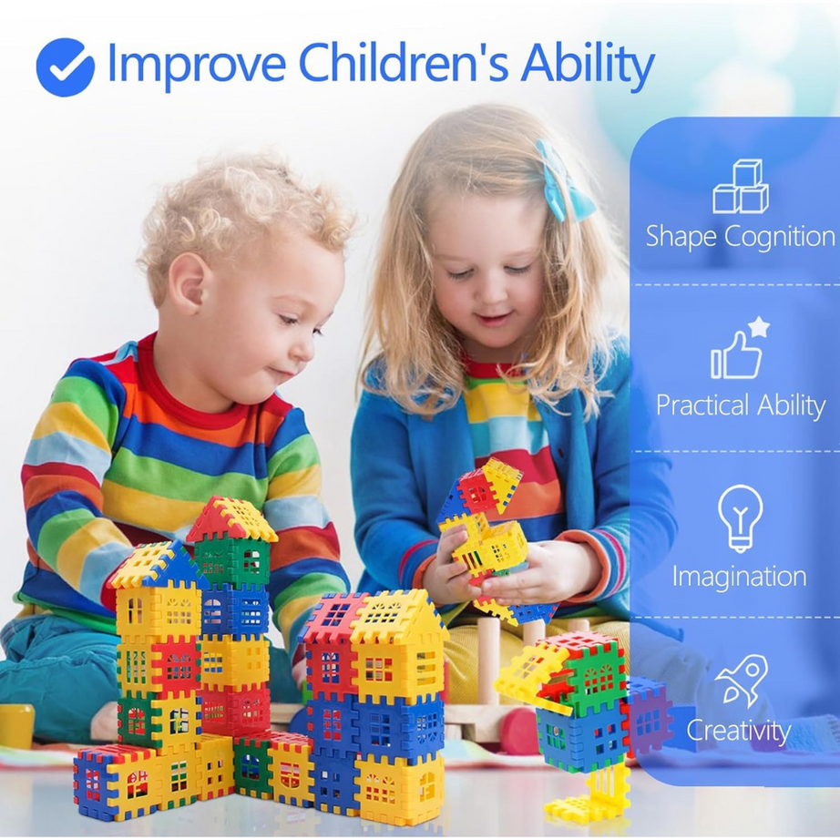 My First House Building Blocks – KidsBestie