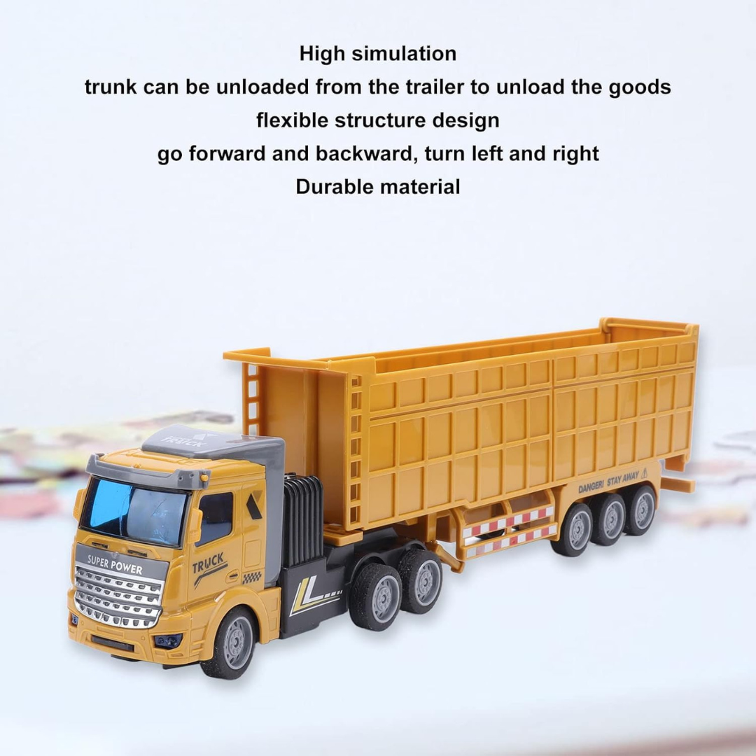 Heavy Transport Truck with 4 Functions | KidsBestie