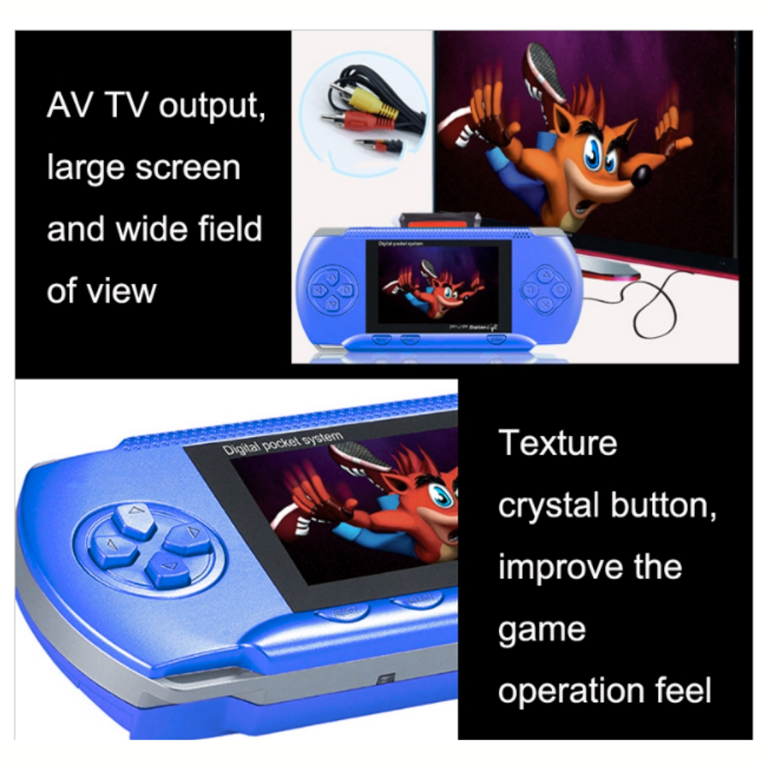 PVP Station Light 3000 | Handheld Video Game Console for Kids | Multiplayer Fun(Random Colours)