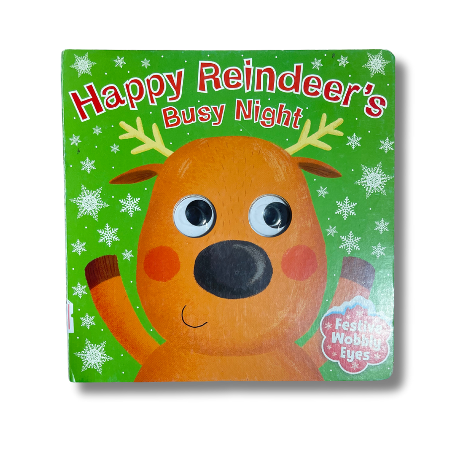 Happy Reindeer's Busy Night – Preloved Edition | KidsBestie | KB2414|