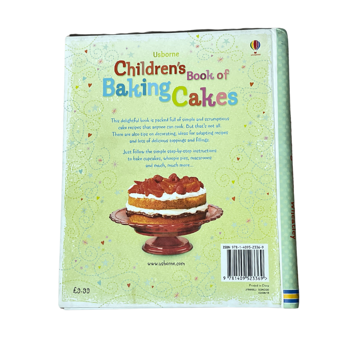 Usborne Children's Book of Baking cakes – Preloved Edition | KidsBestie | kb3067