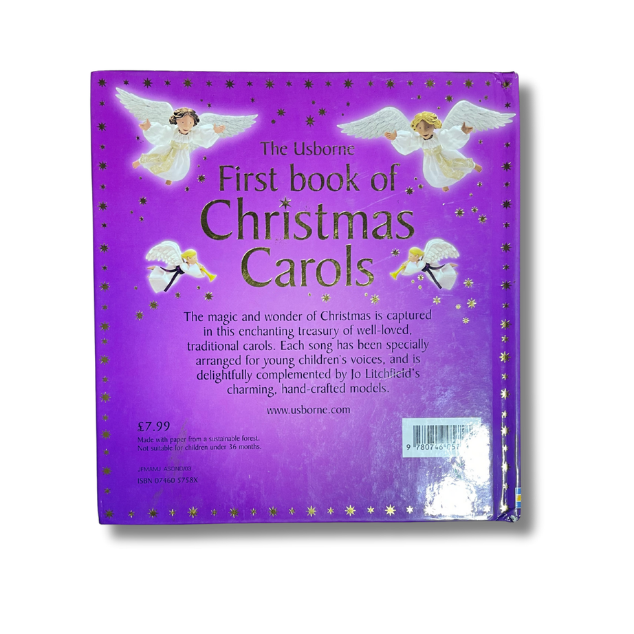 The Usborne First Book of Christmas Carols – Preloved Edition | KidsBestie | KB2664|