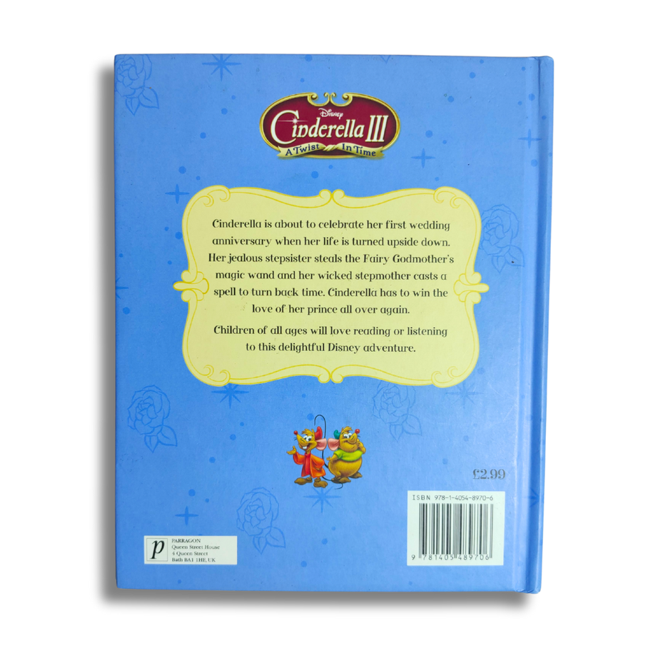 Disney: Cinderella 3 – A Twist in Time – Preloved Edition | KidsBestie |