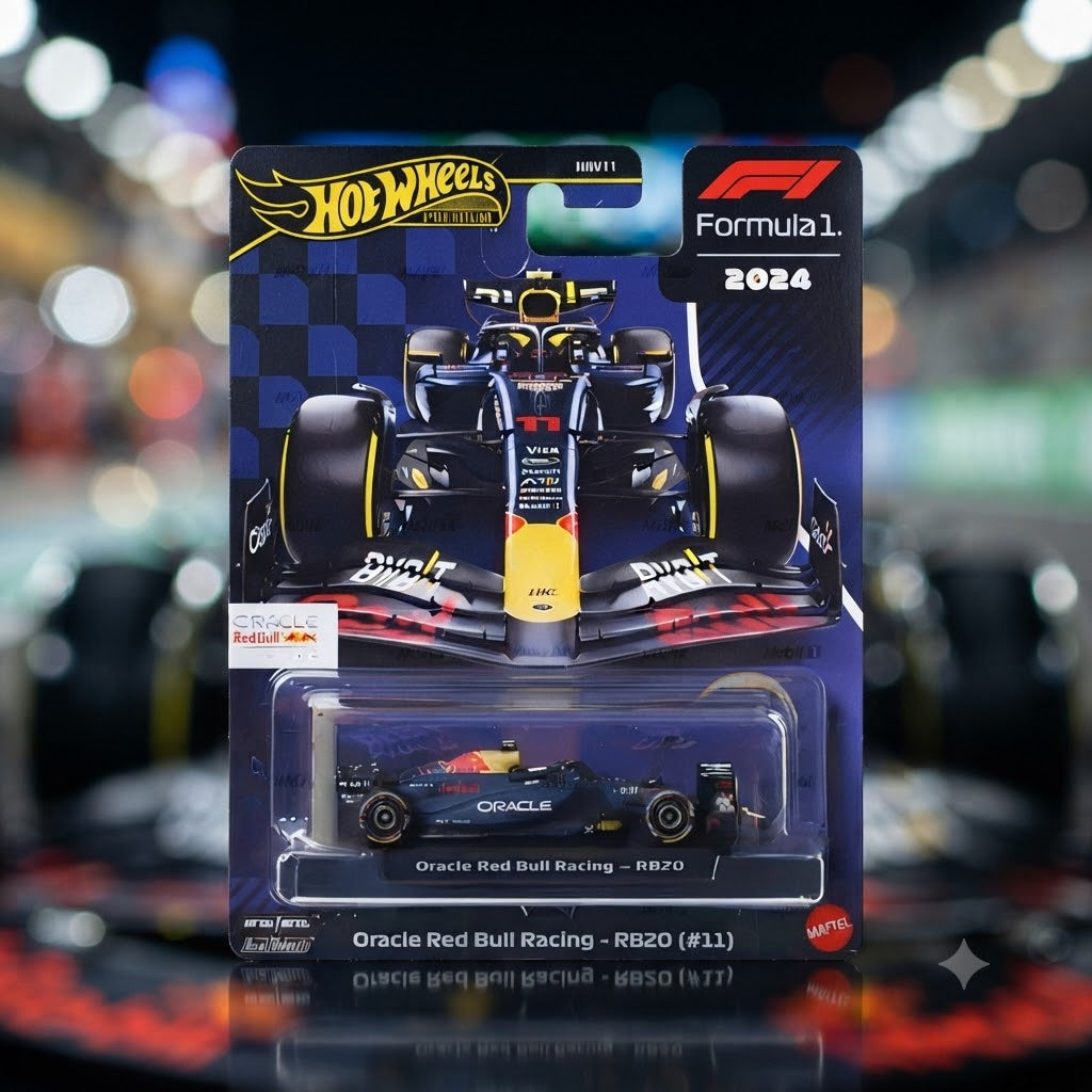 Oracle Red Bull Racing RB20 (#11) – 2024 Hot Wheels Premium Formula 1 Diecast Collectible