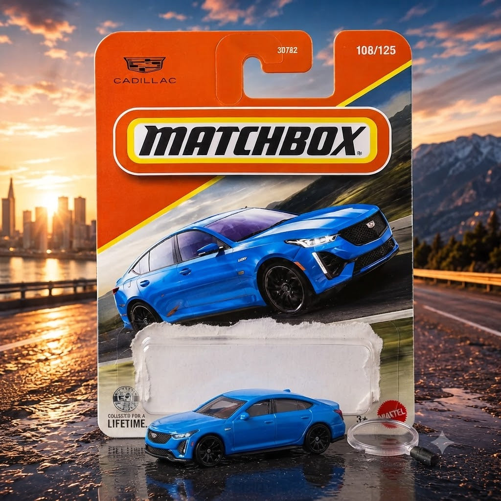 Matchbox 2021 Cadillac CT5-V Die-Cast Toy Car Collector Edition