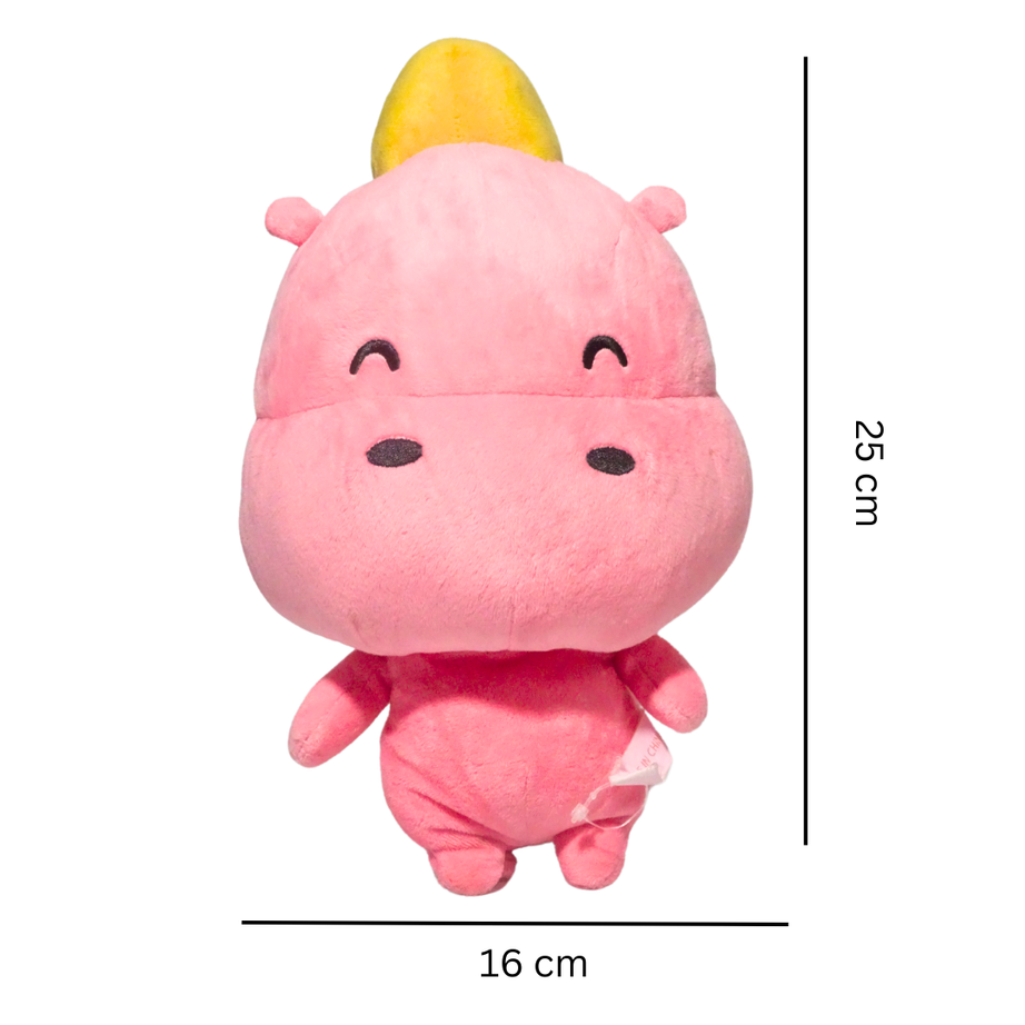 Hippo Soft Toy – Ultra-Soft & Huggable Plush Animal for Kids