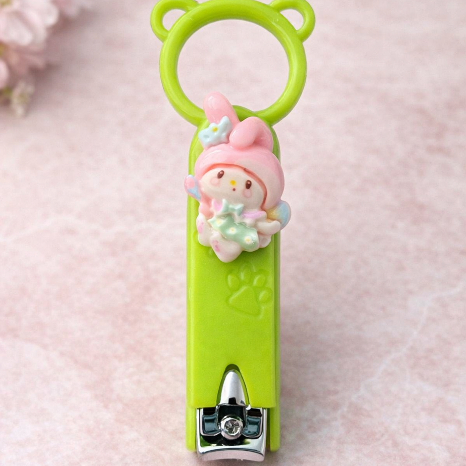 Compact Nail Cutter with Decorative Design | Stainless Steel Nail Clipper