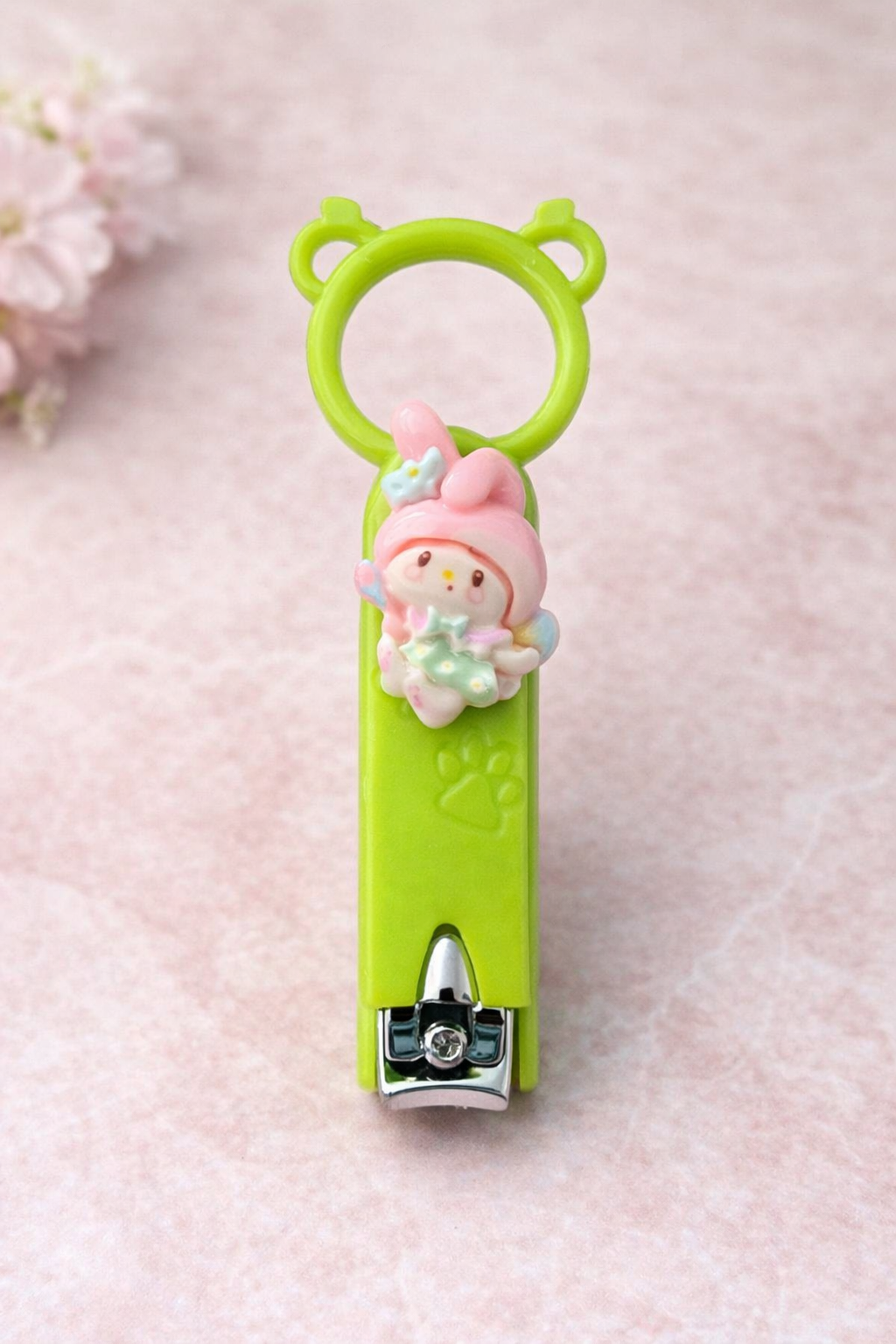 Compact Nail Cutter with Decorative Design | Stainless Steel Nail Clipper