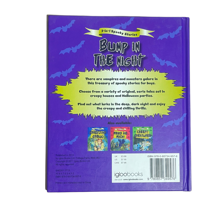 Bump in the Night: 3 in 1 Spooky Stories – Preloved Edition | KidsBestie kb2089