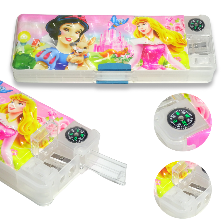 Pencil Box with Compass & Light | KidsBestie