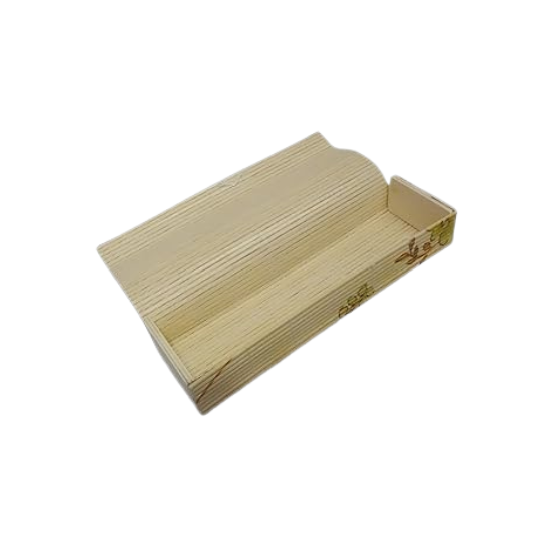 Bamboo Stick Floral Design Storage Box (Pack of 1)- Random Designs