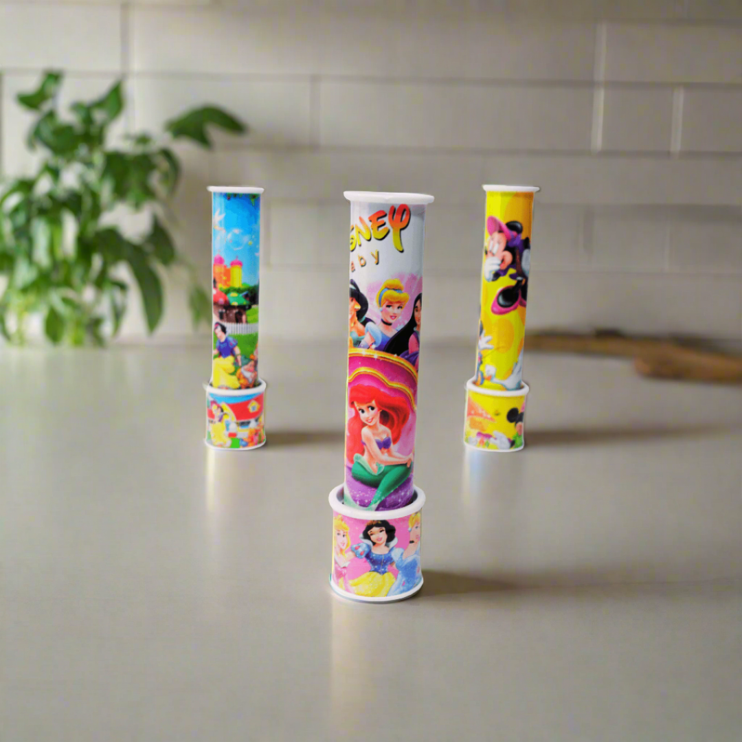 Kaleidoscope with cartoon characters for kids (Pack of 1)-Random design will be send - Kids Bestie