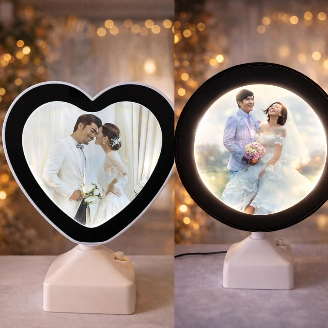 Magic Mirror Love Light and Creative Lamp Combo
