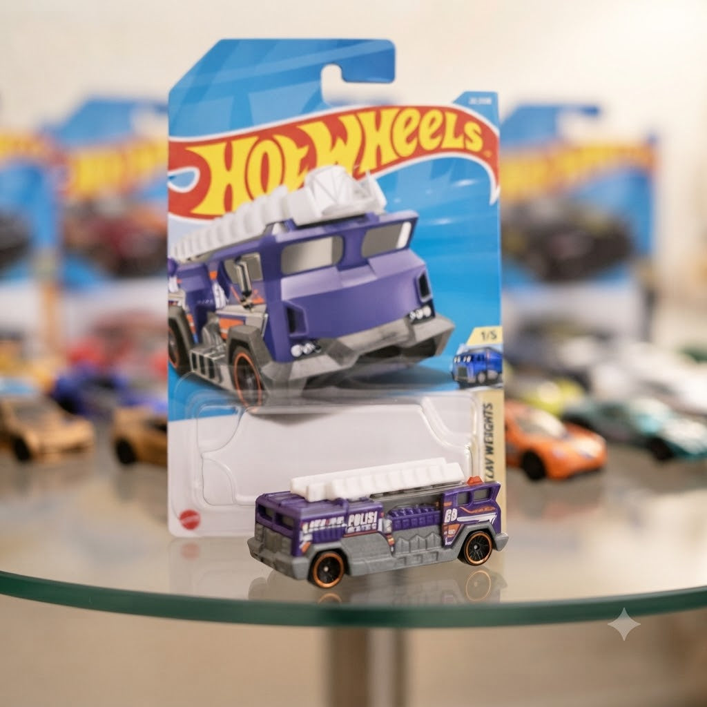 Hot Wheels Collector's Pack: '70 Dodge Hemi Challenger & 5 Alarm Fire Truck [Combo Pack Of 2]