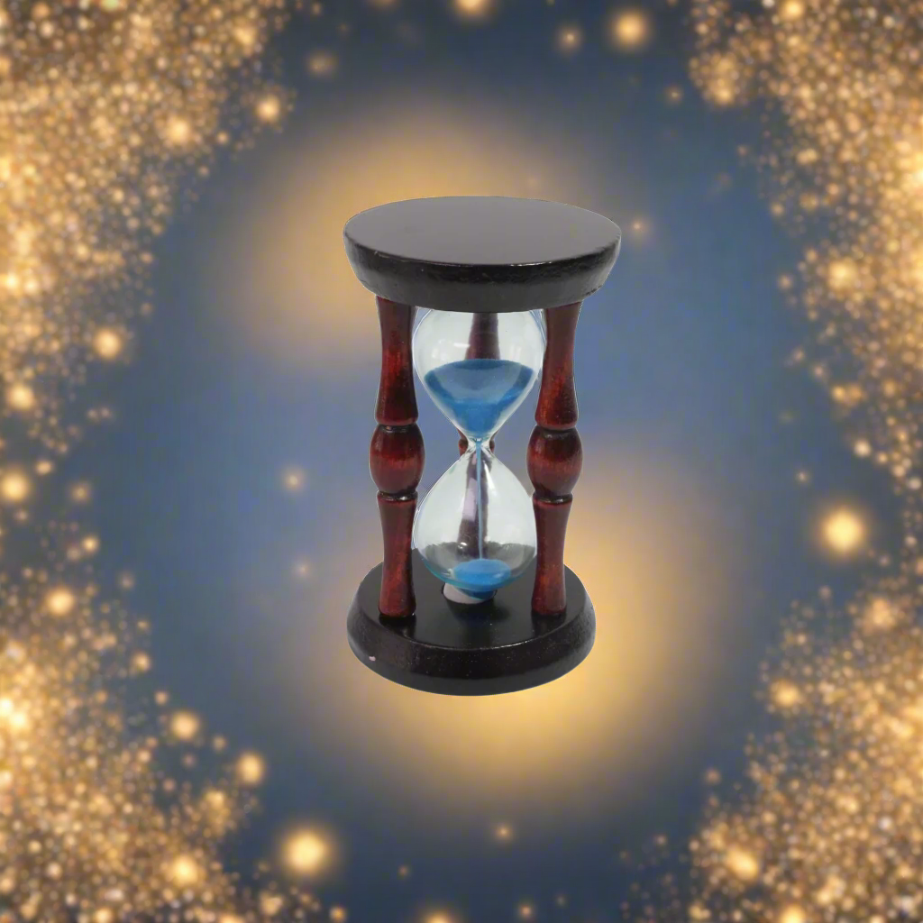 Kidsbestie-5 Min Hourglass Wooden Frame Sand Timer