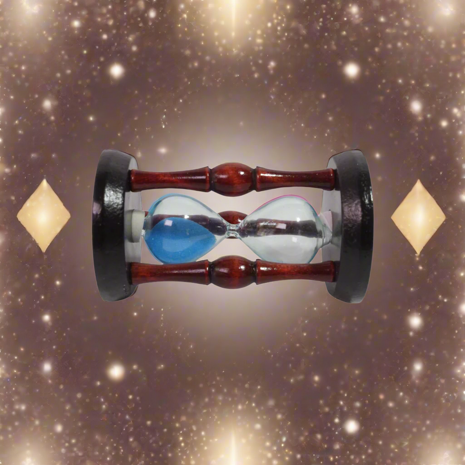 Kidsbestie-5 Min Hourglass Wooden Frame Sand Timer-gift to children