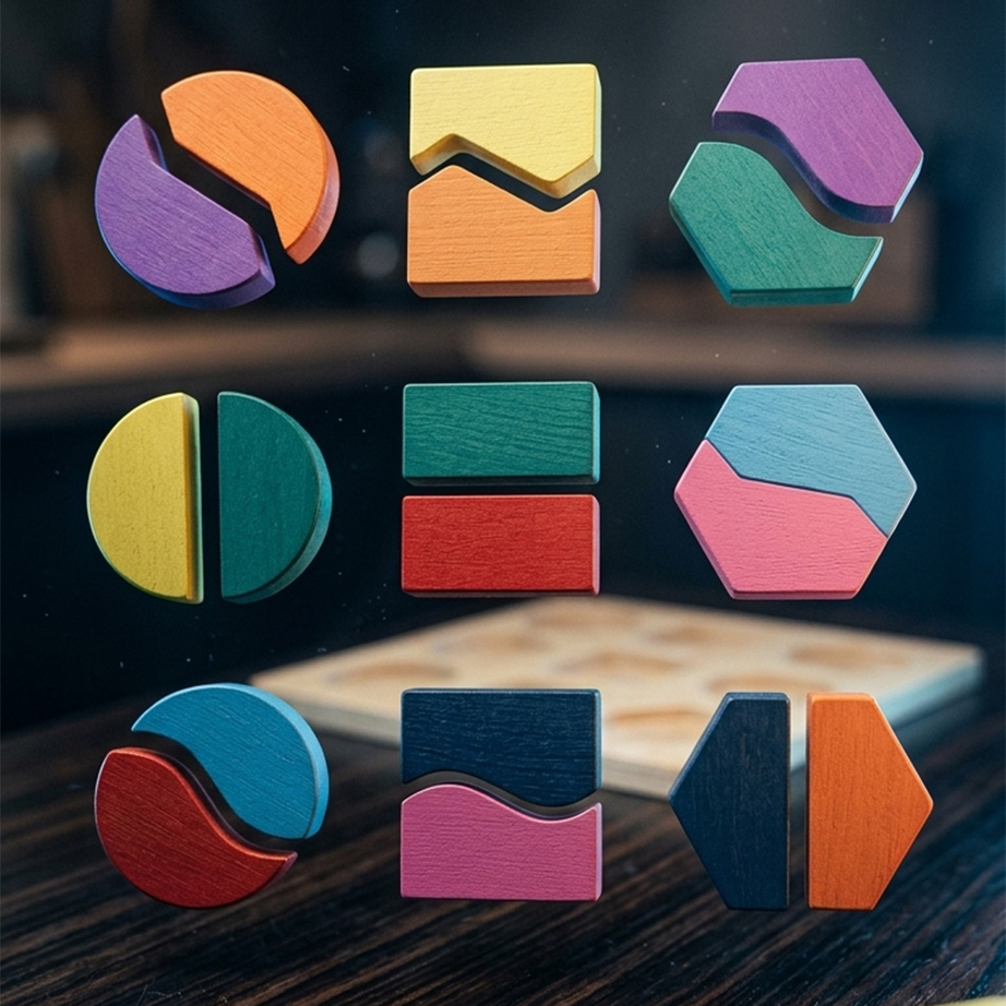 Edu Combo - Wooden Word Spelling Game with 25+ Cue Cards and 3 Wooden Educational Boards