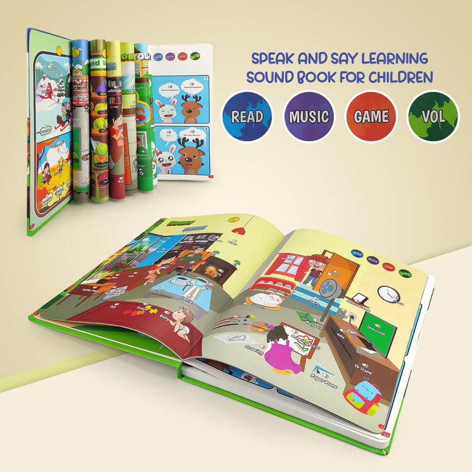 LEARN & PLAY: An English Learning Book for Kids - Rechargeable – KidsBestie
