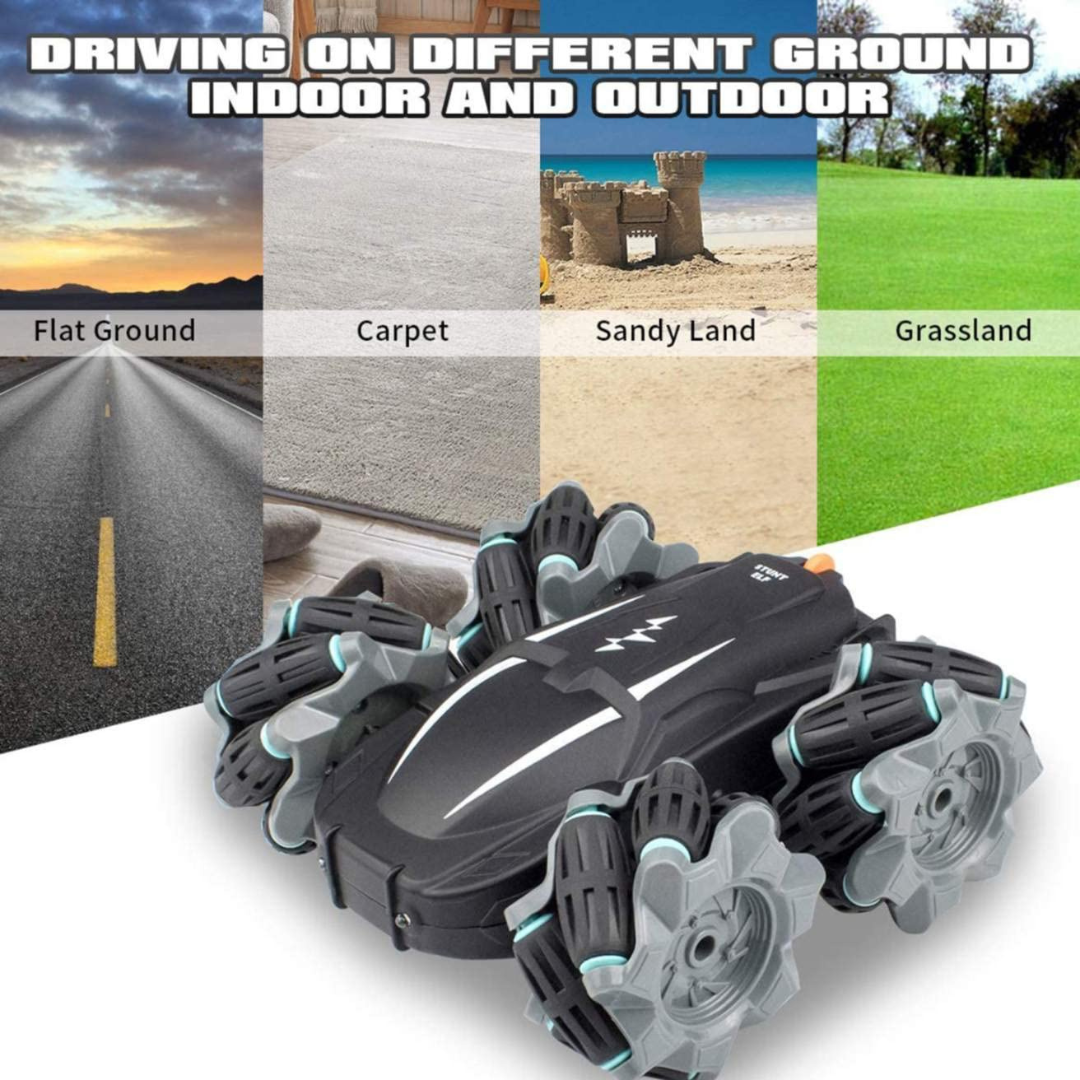 Stunt Vehicle Racing Car with Watch Remote – For Kids | KidsBestie(Random colours)