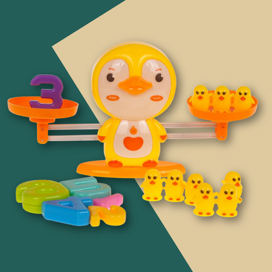 Balance Game – Penguin, Duck, Frog (Random Design)