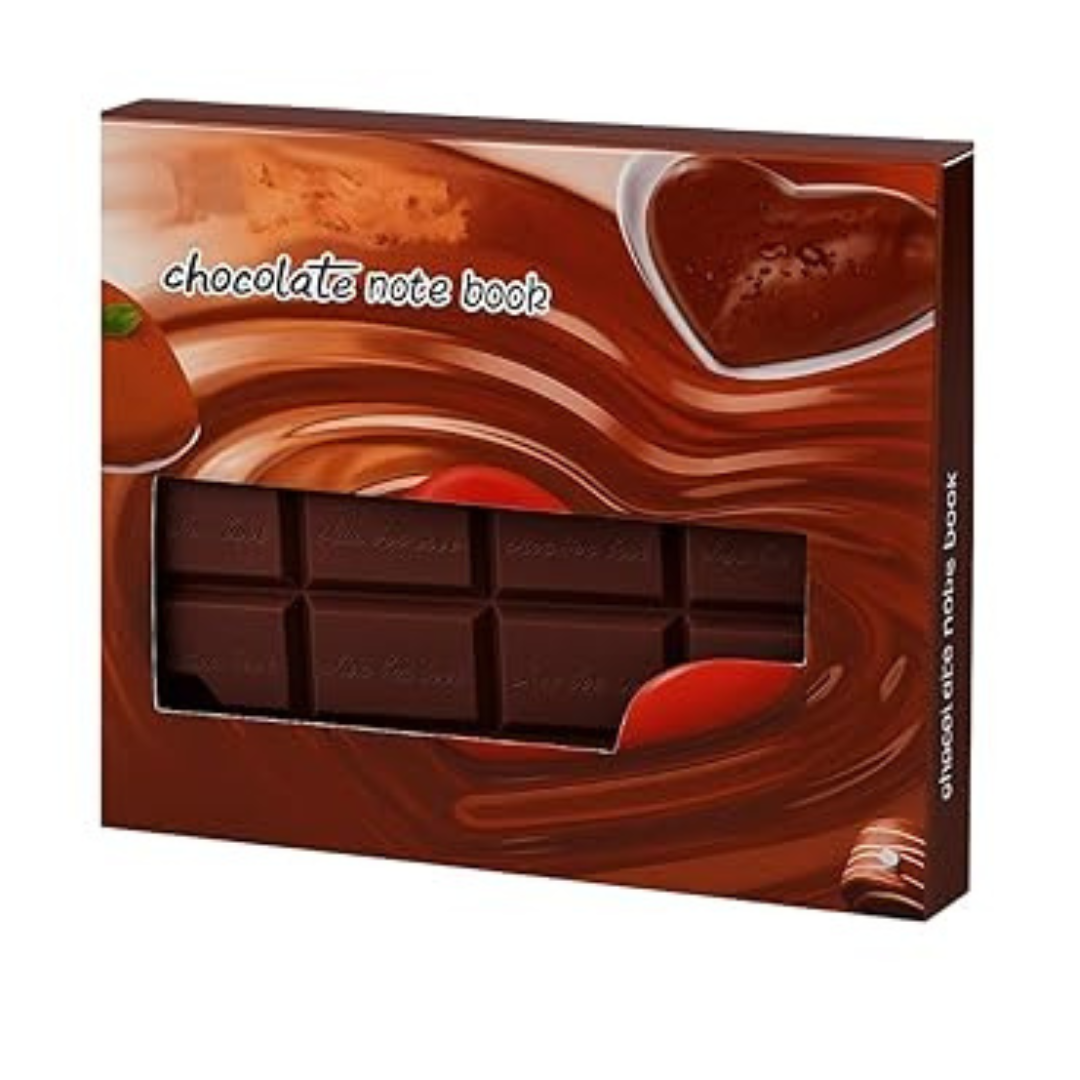 Chocolate Scented Notebook, Cute Stationery Gift for Boys & Girls