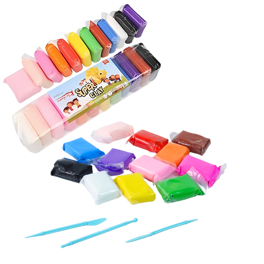 5 in 1 combo- Pack of 12 Air Dry Clay