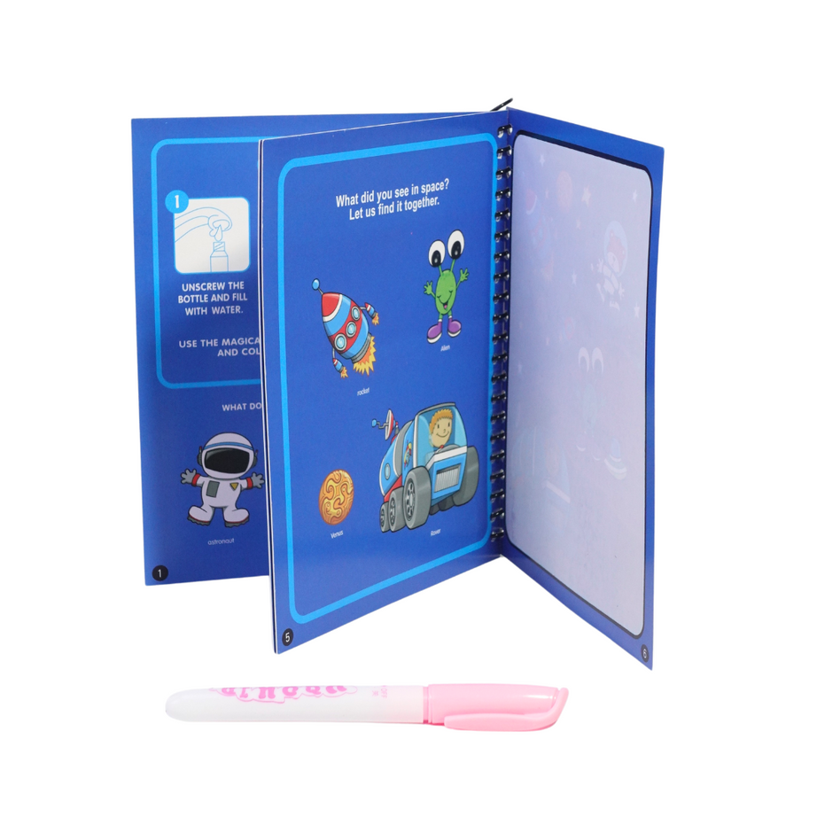 Kidsbestie- 5 in 1 combo- Water Magic Book