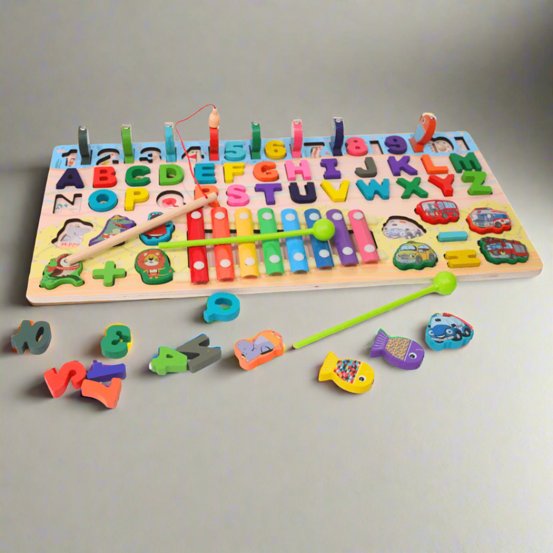 6 in 1 Alphanumeric Play the Piano for kids Age 3+ - Kids Bestie