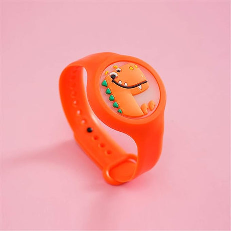 Insect Repellent Watch with LED Light for Baby, Kids Protection Band (Random Design)