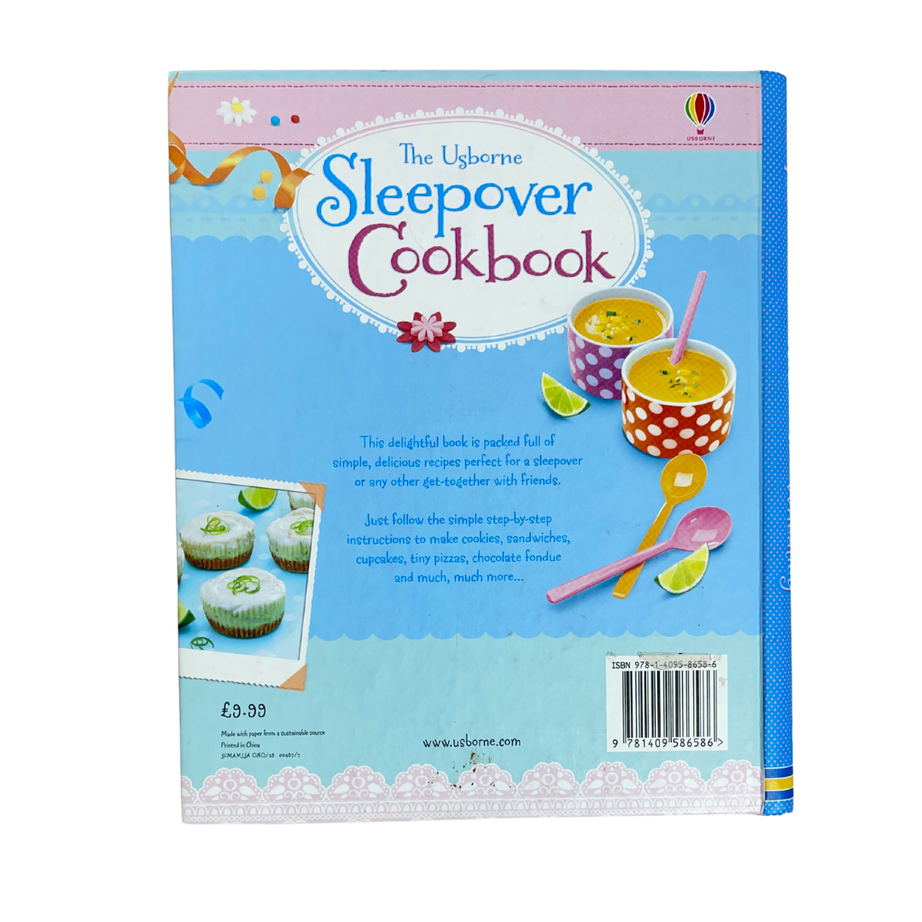 The Usborne Sleepover Cookbook – Preloved Edition | KidsBestie | kb 2197