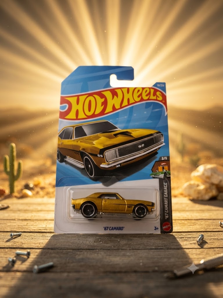 1+1 Hot Wheels Combo Collector's Choice Die-Cast Vehicles: '67 Camaro & X-Steam